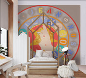 3D Robert Indiana Metamorphosis of Norma Jean Wall Mural Wallpaper SF64- Jess Art Decoration