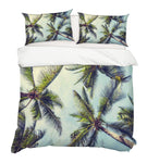 3D Green Coconut Trees Quilt Cover Set Bedding Set Pillowcases 46- Jess Art Decoration