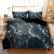 3D Abstract Marble Texture Quilt Cover Set Bedding Set Duvet Cover Pillowcases 17- Jess Art Decoration