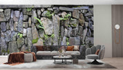 3D Rock Stone Stacked Background Wall Mural Wallpaper 5092- Jess Art Decoration
