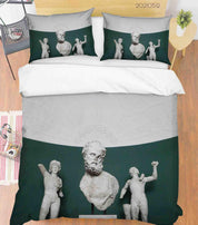 3D Art Sculpture Quilt Cover Set Bedding Set Duvet Cover Pillowcases 225- Jess Art Decoration