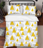 3D Abstract Geometric Pattern Quilt Cover Set Bedding Set Duvet Cover Pillowcases 129- Jess Art Decoration