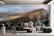3D Cliff Islands Oceans Wall Mural Wallpaper SWW3769- Jess Art Decoration