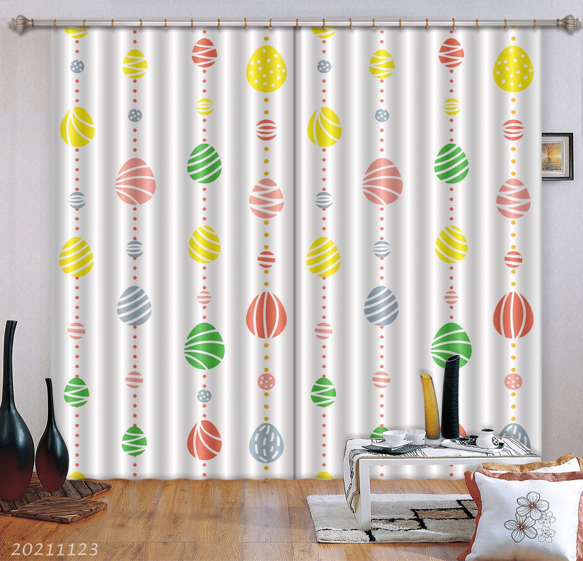 3D Colorful Beads Chain Curtains and Drapes LQH 190- Jess Art Decoration