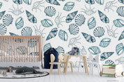 3D Sea Animals Starfish Shells Pattern Wall Mural Wallpaper WJ 3171- Jess Art Decoration