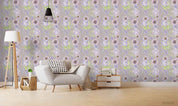 3D Hand Sketching Pink Floral Pattern Wall Mural Wallpaper LXL 128- Jess Art Decoration