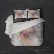 3D Nebula Watercolor Quilt Cover Set Bedding Set Pillowcases 32- Jess Art Decoration