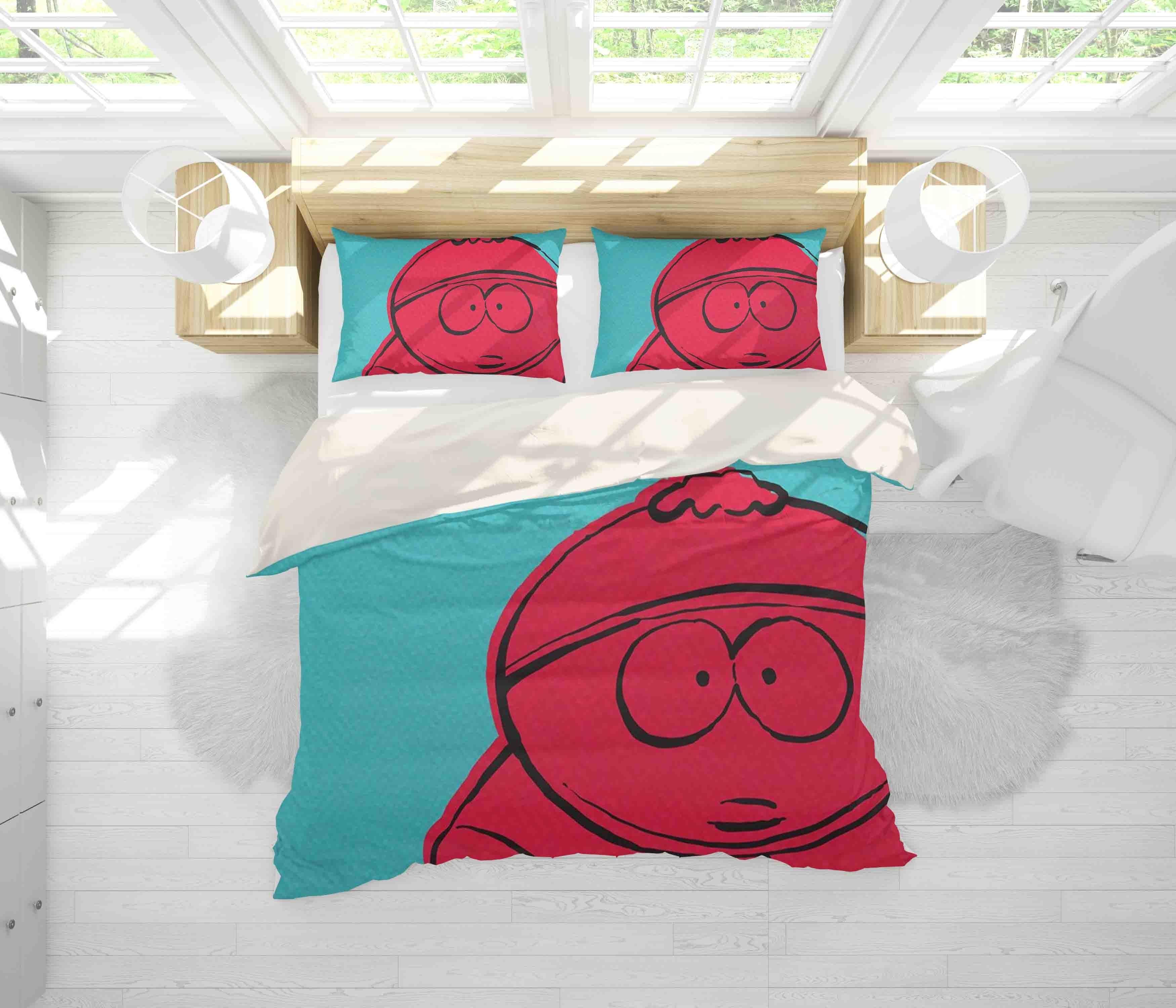 3D South Park Quilt Cover Set Bedding Set Pillowcases A334 LQH- Jess Art Decoration