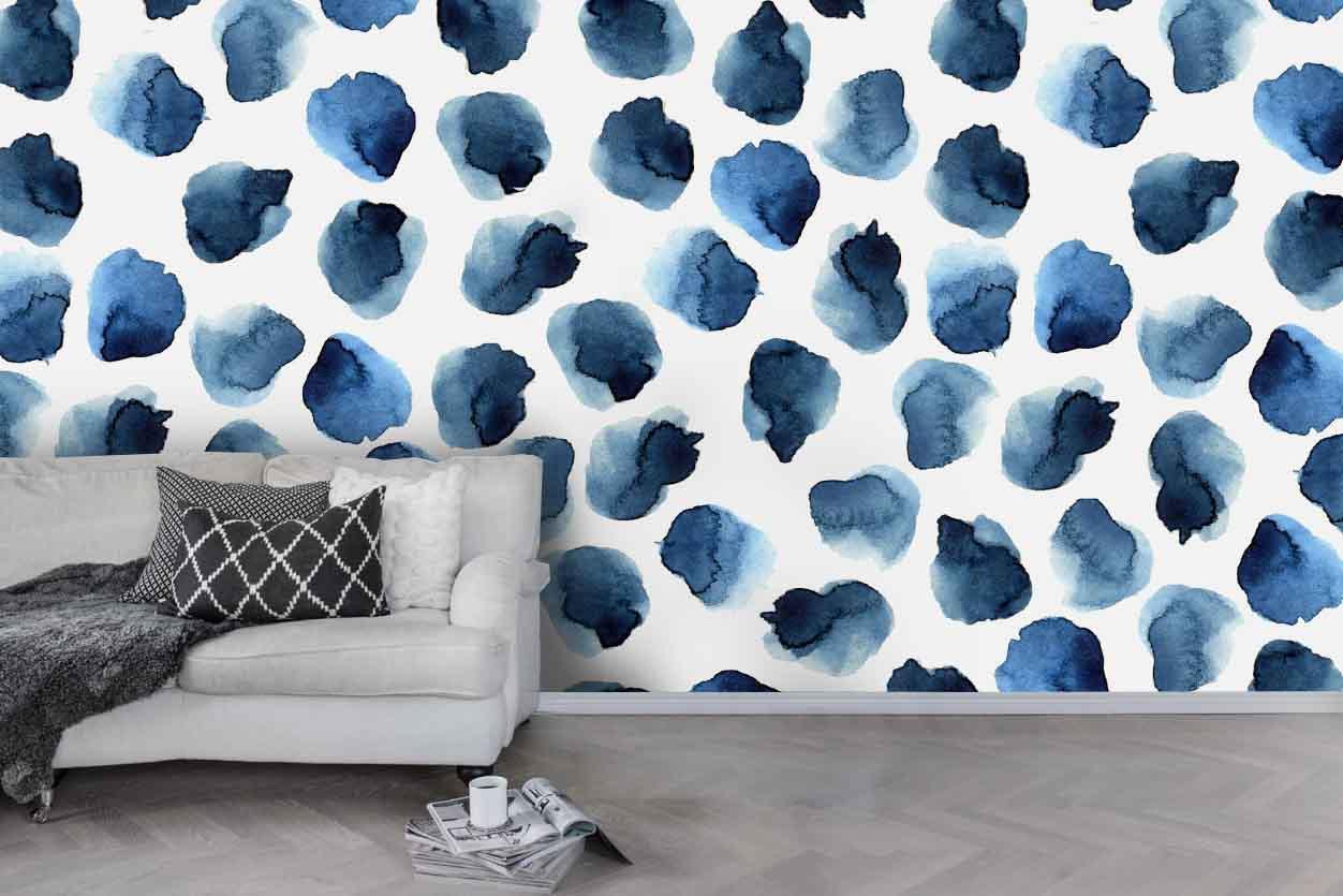 3D Petal Ink Watercolor Wall Mural Wallpaper 44- Jess Art Decoration