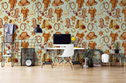 3D Hand Drawn Denim Apparel Wall Mural Wallpaper LQH 86- Jess Art Decoration