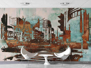 3D Abstract City Architecture Street Landscape Painting Wall Mural Wallpaper GD 4160- Jess Art Decoration