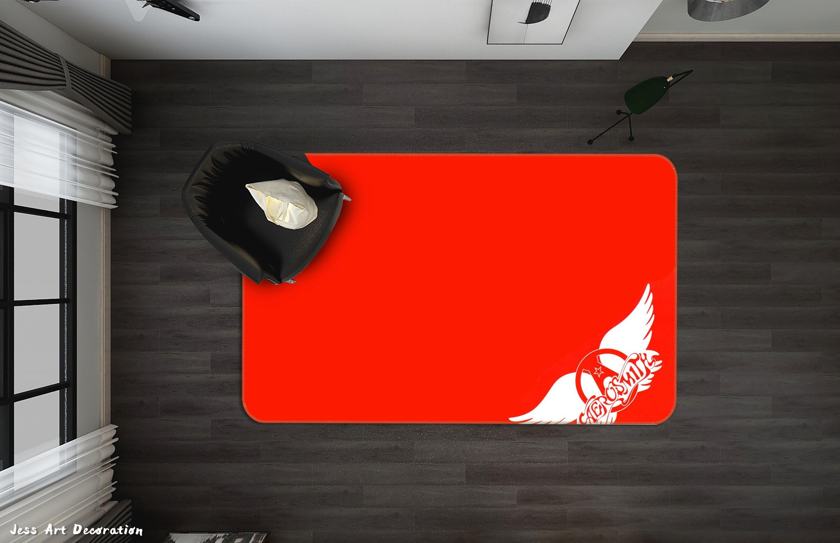 3D Aerosmith Rock Band Non-Slip Rug Mat 153- Jess Art Decoration