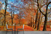 3D Autumn Forest Nature Landscape Wall Mural Wallpaper LQH 351- Jess Art Decoration