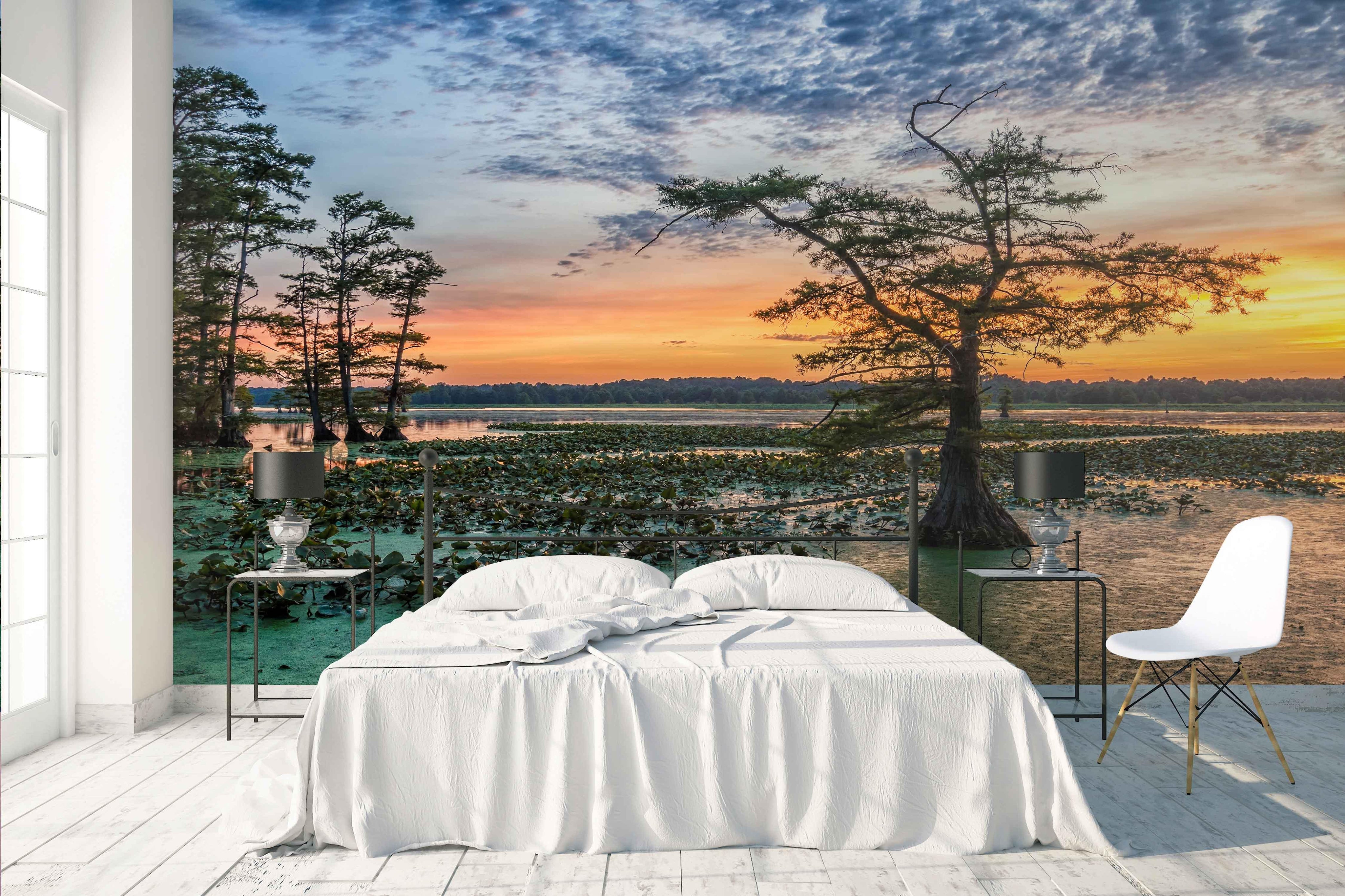 3D Sunset Scenery Wall Mural Wallpaper 154- Jess Art Decoration