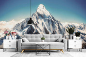 3D Blue Sky Snow Mountain Wall Mural Wallpaper 54- Jess Art Decoration