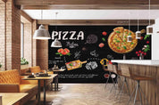 3D Pizza Shop Background Wall Mural Wallpaper LQH 575- Jess Art Decoration