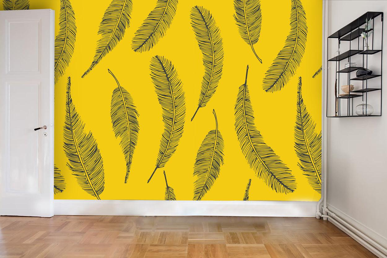 3D Feather Wall Mural Wallpaper 42- Jess Art Decoration