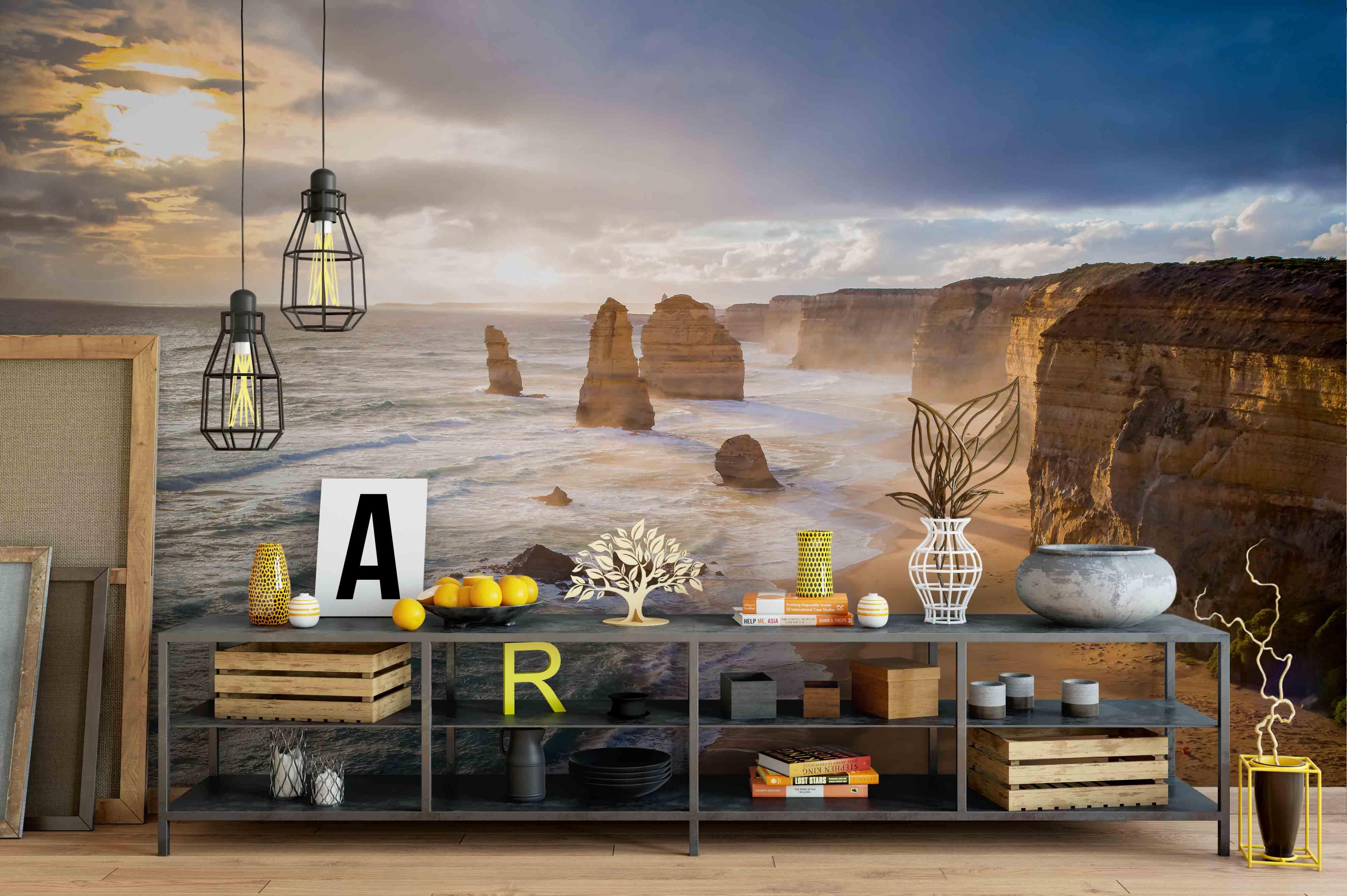 3D Sea Coastal Sky Wall Mural Wallpaper 168- Jess Art Decoration