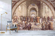 3D Da Vinci Bible Church Wall  Mural Wallpaper SWW386- Jess Art Decoration