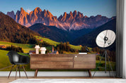 3D Santa Maddalena Tyrol Wall Mural Wallpaper LQH 175- Jess Art Decoration