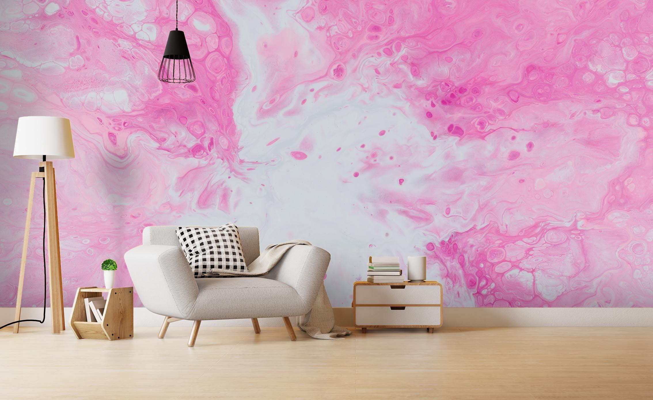 3D Abstract Pink Pattern Wall Mural Wallpaper 36- Jess Art Decoration