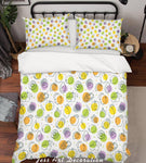 3D Color Fruits Pattern Quilt Cover Set Bedding Set Pillowcases  21- Jess Art Decoration