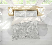 3D Abstract Black Line Pattern Quilt Cover Set Bedding Set Pillowcases 53- Jess Art Decoration