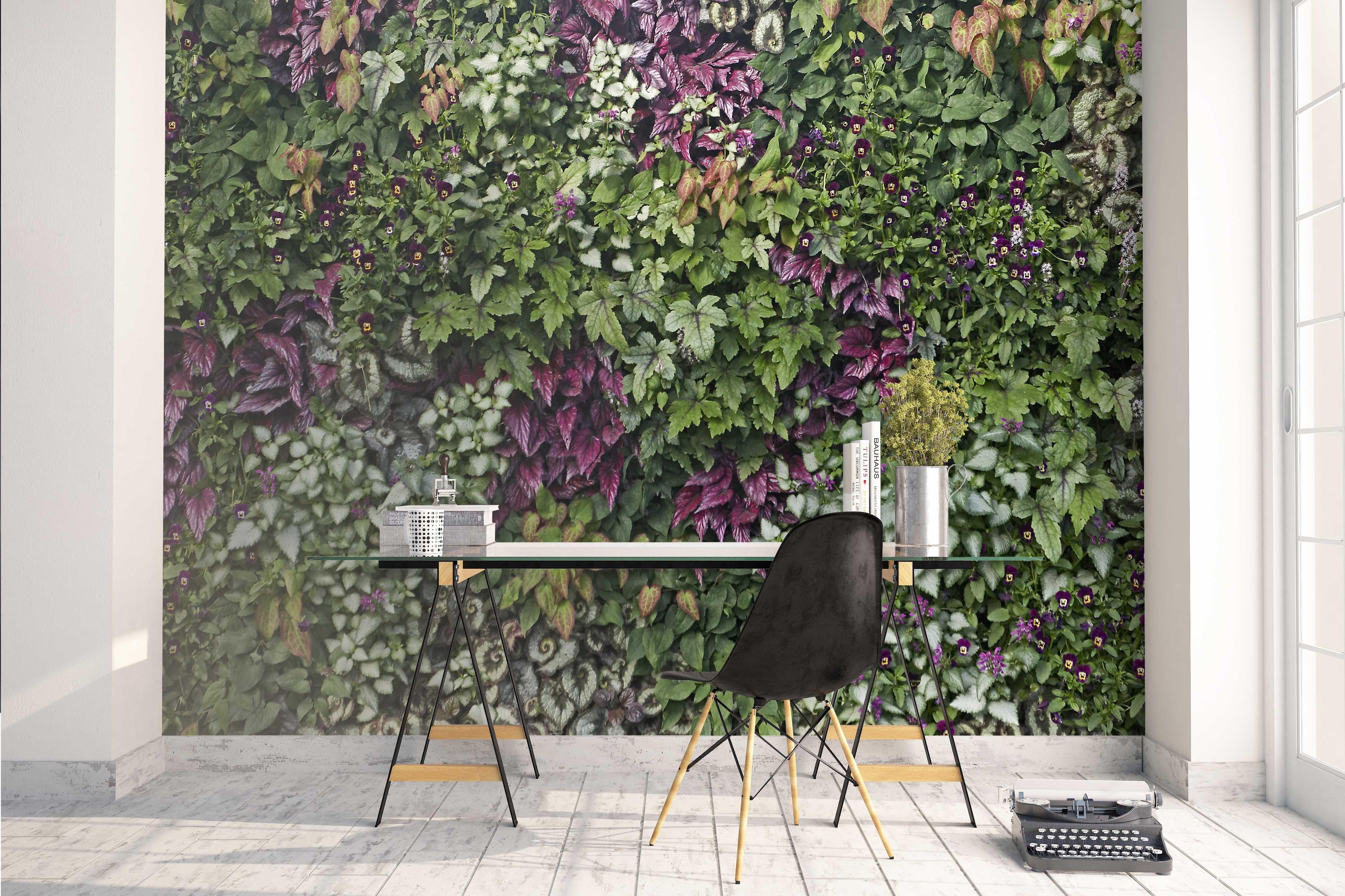 3D Green Leaves Wall Mural Wallpaper 47- Jess Art Decoration