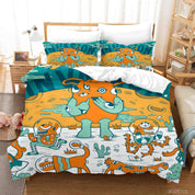 3D Abstract Artistic Monster Graffiti Quilt Cover Set Bedding Set Duvet Cover Pillowcases 82- Jess Art Decoration