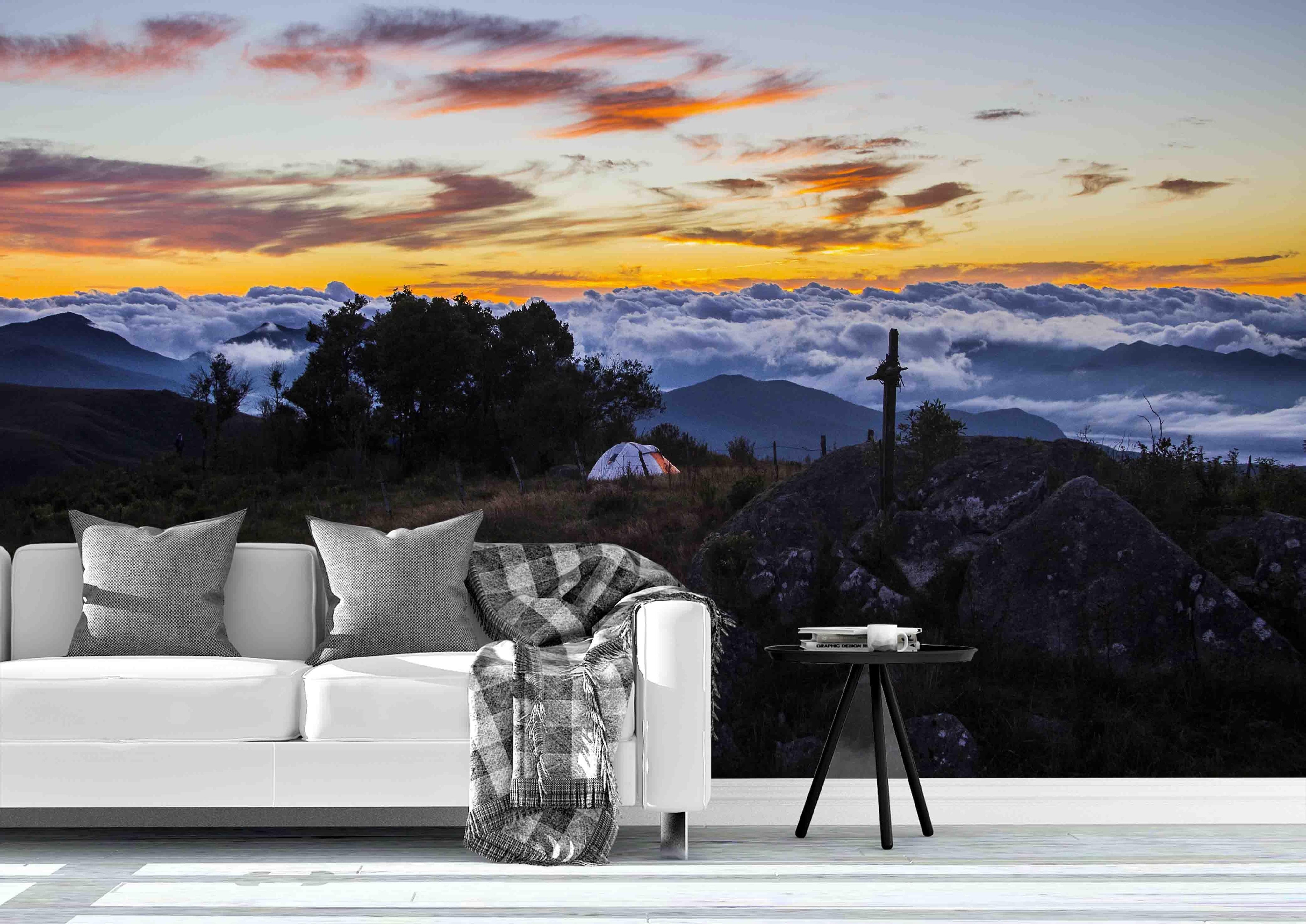 3D blue sky white cloud wall mural wallpaper 48- Jess Art Decoration