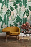 3D Green Leaves Wall Mural Wallpaper 30- Jess Art Decoration