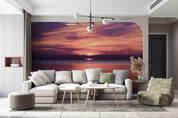 3D Evening Lake Sunset Wall Mural Wallpaper SWW2972- Jess Art Decoration