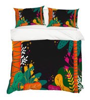 3D Abstract Colorful Tree Leaves Quilt Cover Set Bedding Set Pillowcases 91- Jess Art Decoration