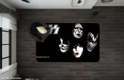 3D Kiss Rock Band Non-Slip Rug Mat 17- Jess Art Decoration