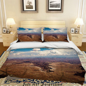 3D Sky Cloud Nature Landscape Quilt Cover Set Bedding Set Duvet Cover Pillowcases 125- Jess Art Decoration
