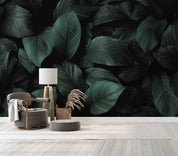 3D Leaves Reality Photo Green Plant Wall Mural Wallpaper JN 4- Jess Art Decoration