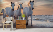 3D Sea Sky Horse Wall Mural Wallpaper 1 LQH- Jess Art Decoration