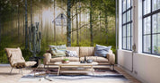 3D Sunshine Forest Nature Landscape Wall Mural Wallpaper LQH 8- Jess Art Decoration