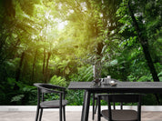 3D Sunshine Green Forest Landscape Wall Mural Wallpaper LQH 11- Jess Art Decoration