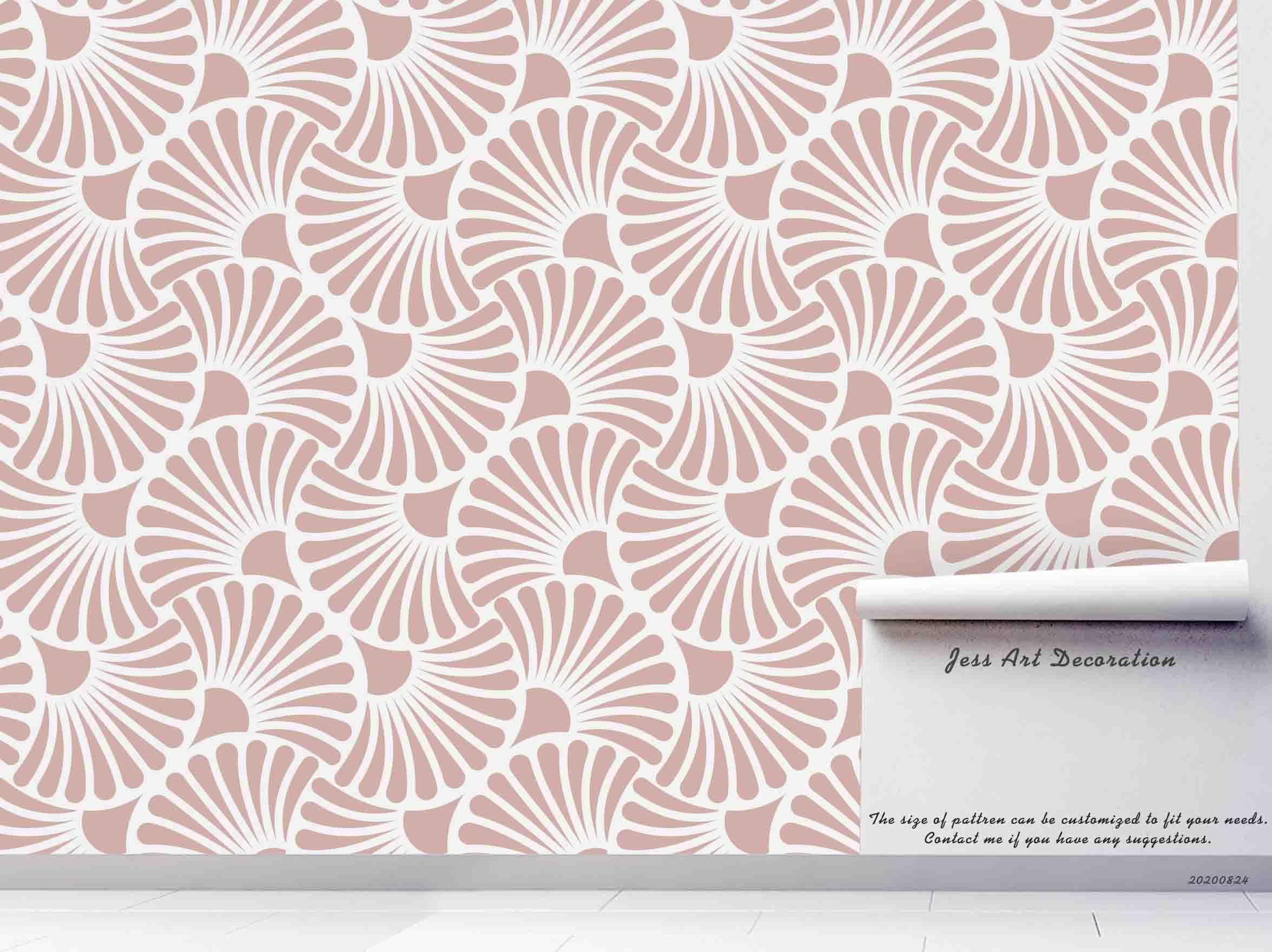 3D Abstract Pink Geometry Art Deco Wall Mural Wallpaper 16 LQH- Jess Art Decoration