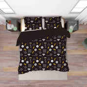 3D Abstract Geometric Pattern Quilt Cover Set Bedding Set Duvet Cover Pillowcases 111- Jess Art Decoration