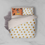 3D Pumpkin Bat Halloween Quilt Cover Set Bedding Set Pillowcases 73- Jess Art Decoration