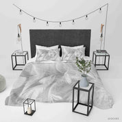 3D Abstract Background Bird Chickens Feather Quilt Cover Set Bedding Set Duvet Cover Pillowcases WJ 3400- Jess Art Decoration