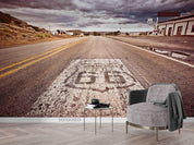 3D Sky Wild Road Scenery Wall Mural Wallpaper LQH 17- Jess Art Decoration