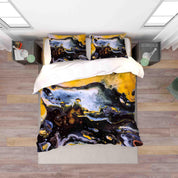 3D Abstract Marble Pattern Quilt Cover Set Bedding Set Duvet Cover Pillowcases 105- Jess Art Decoration