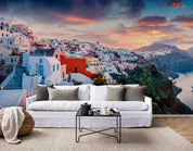 3D City Sea Landscape Wall Mural Wallpaper 51- Jess Art Decoration