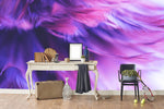 3D pink feathers background wall mural wallpaper 2- Jess Art Decoration