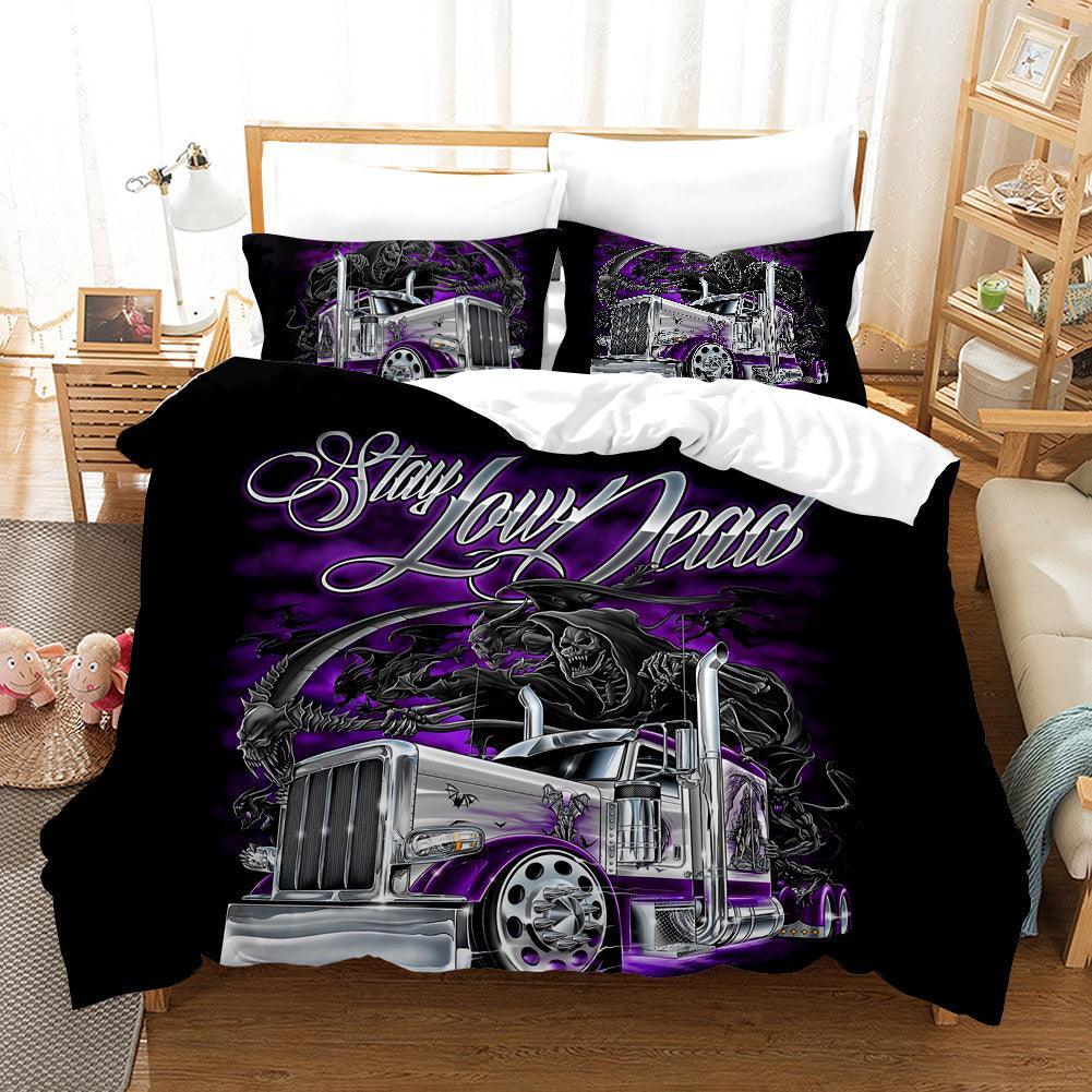 3D Truck Quilt Cover Set Bedding Set Duvet Cover Pillowcases WJ 1662- Jess Art Decoration