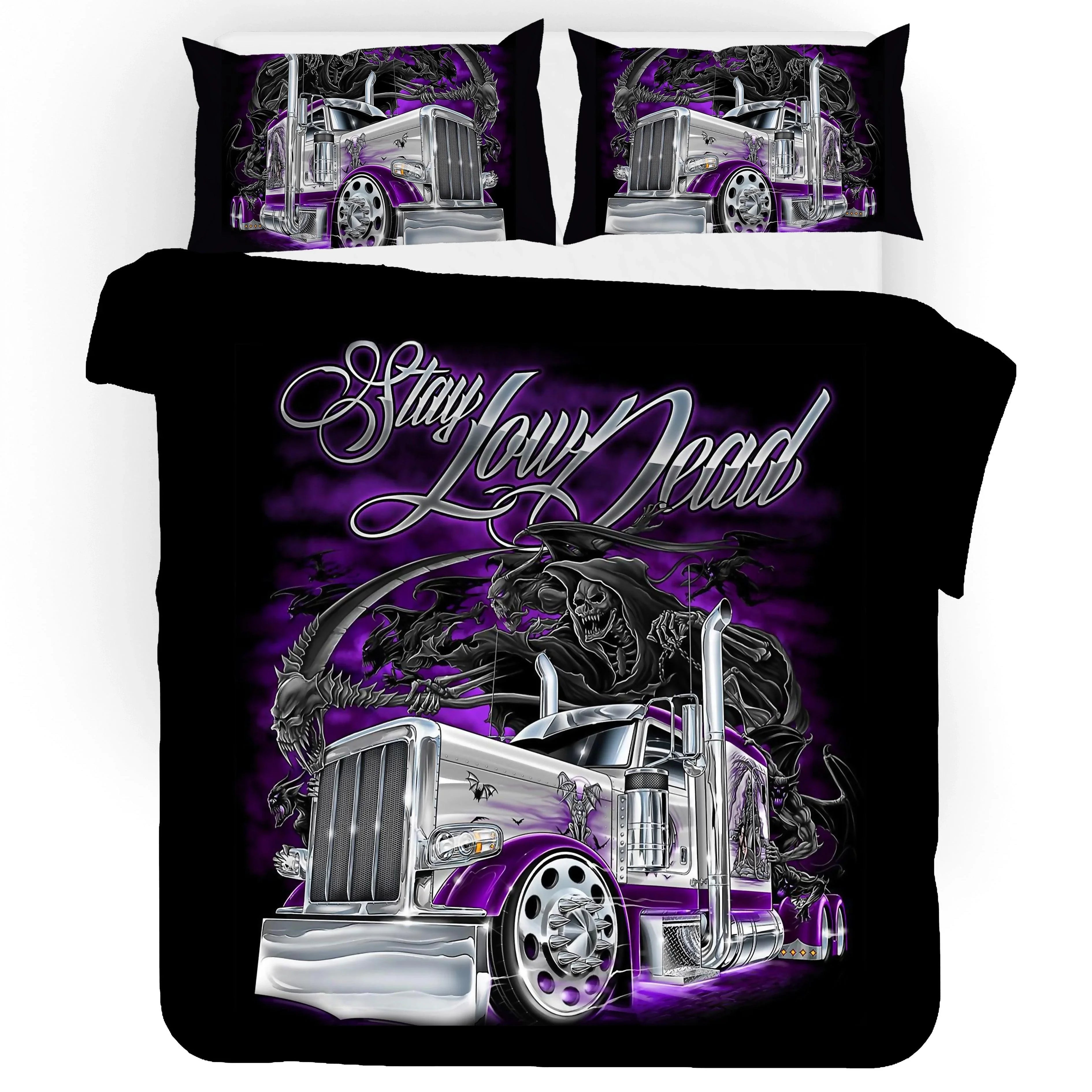 3D Truck Quilt Cover Set Bedding Set Duvet Cover Pillowcases WJ 1662- Jess Art Decoration