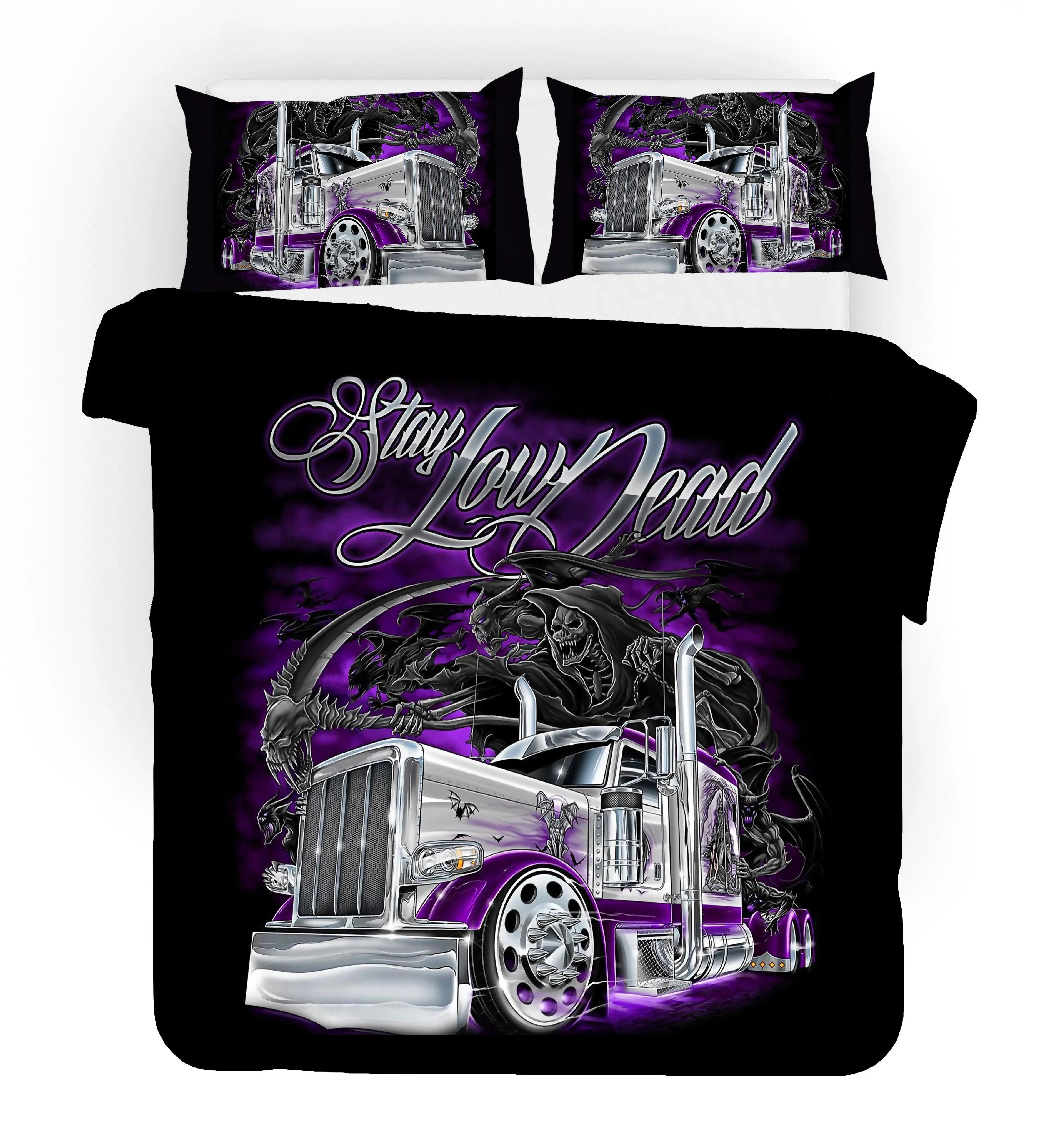 3D Truck Quilt Cover Set Bedding Set Duvet Cover Pillowcases WJ 1662- Jess Art Decoration